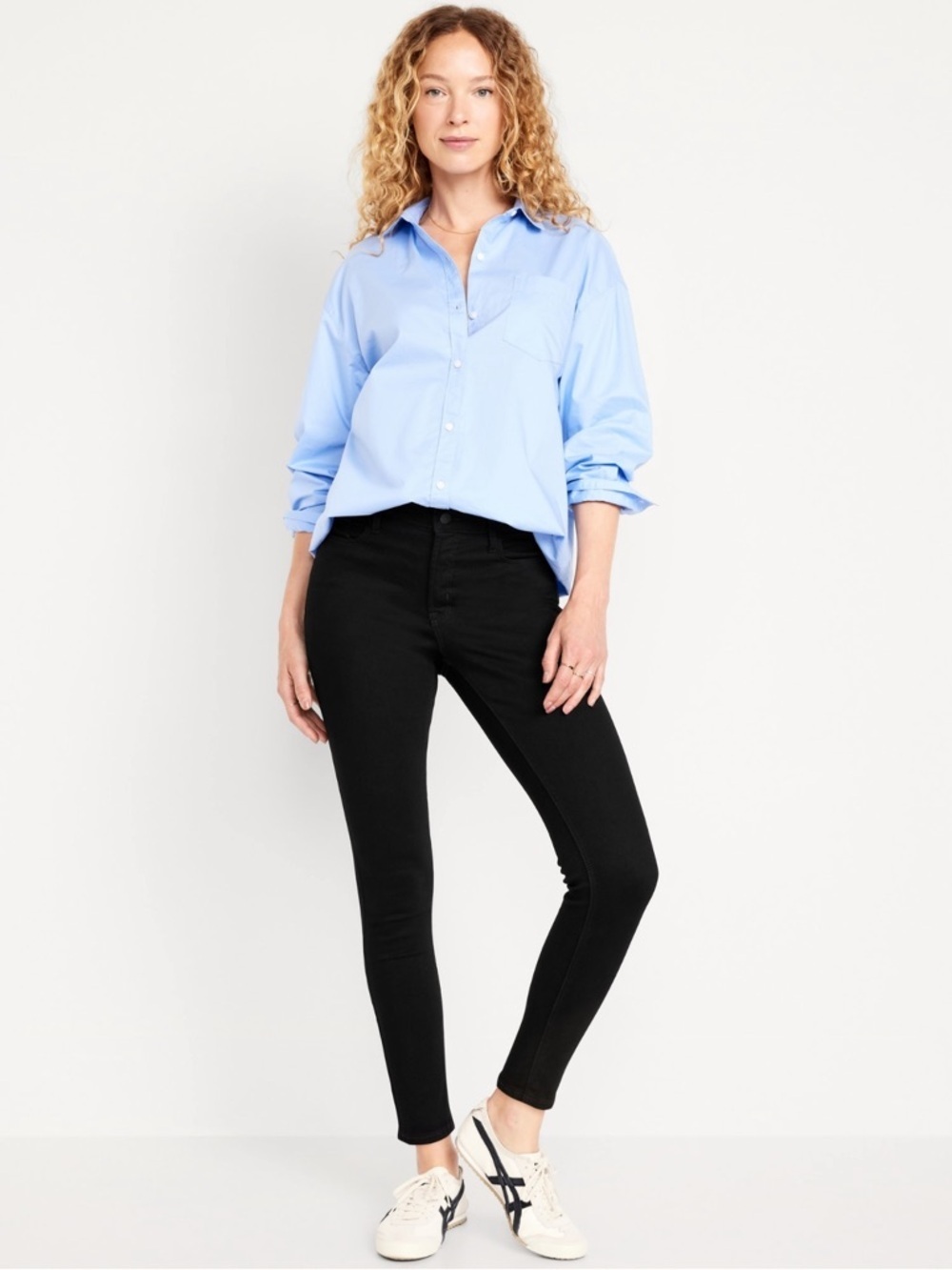 Old Navy Women's Black Skinny Jeans - High Rise NWOT